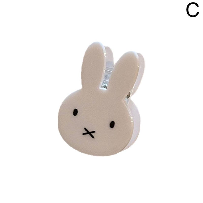 Japanese-style new sweet and cool bunny hair clip, perfect for bangs, girly and unique Y2K style, a great choice for student hair accessories.